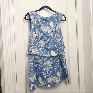 Reformation Grace Linen Two Piece - Size 12